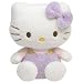 Ty Beanie Baby Hello Kitty - Lavendar Overalls