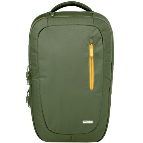 Incase Nylon Backpack (Fir Green/Golden Rod) Lyeathatild