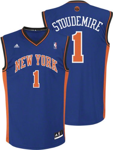 Amar'e Stoudemire Kids 4-7 Jersey: adidas Blue Replica #1 New York Knicks Jersey