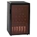 Kitchen & Housewares : Haier HBCN05EBB 96-Can/46 Wine Bottle Beverage Center, Black