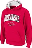 Arkansas Razorbacks Arched Tackle Twill Hooded Sweatshirt