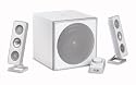 Logitech Z-4i 2.1 System 40 Watt RMS PC-Lautsprecher-System weiss
