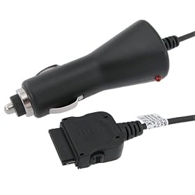 Click here to buy Premium car charger for all ipods black by eforcity.