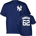 Joba Chamberlain Majestic Cooperstown Name and Number New York Yankees T-Shirt