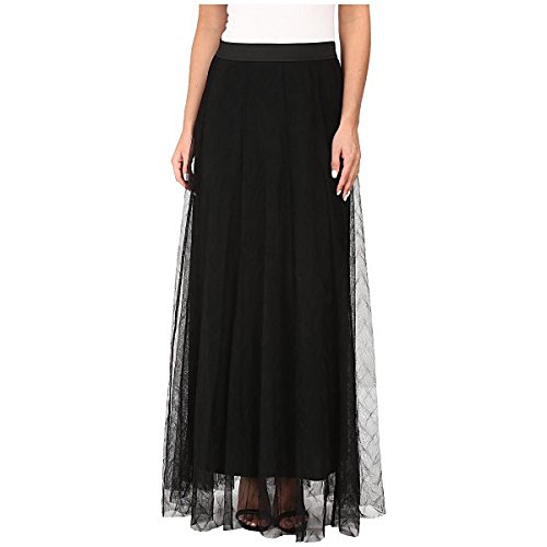 ニックプラスゾーイ ボトムス スカート Zigzag Tulle Skirt Black Onyx [並行輸入品]