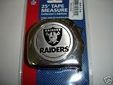 Great Neck 1' x 25' NFL Tape Measure Oakland Raiders