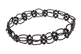 L. Erickson Flower Beaded Headband