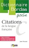 Revue Bordas  / Citations de la langue française