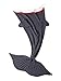 YiZYiF Mermaid Tail Blanket Handmade Crochet Cozy Soft Living Room Sleeping Bag For Kids Adult Teen (Grey Shark)