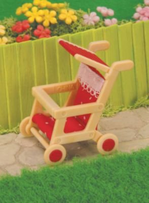 Childrens Toyshop  Toys : Sylvanian Families - Baby Pushchair