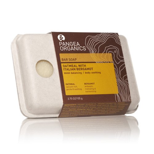 Pangea Organics Organic Bar Soap Oatmeal with Italian Bergamot
