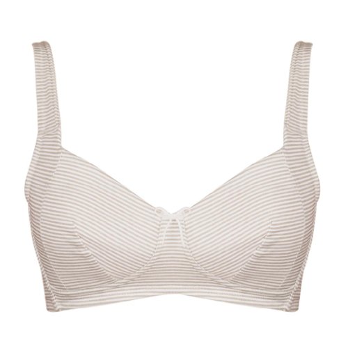 Intimate Portal Women's Cotton-Chic Wire Free Contour Support Bra