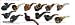Tobacco Pipes Assorted Set of 12