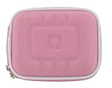 rooCASE Med Nylon Hard Shell (Pink) Case for Canon PowerShot SD960IS Digital Camera Gold