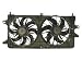 04 05 PONTIAC GRAND PRIX supercharge RADIATOR FAN MOTOR