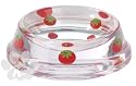 Strawberry Dog Bowl - Luxury Designer dog bowl from K9 by Igloo Design (Small)