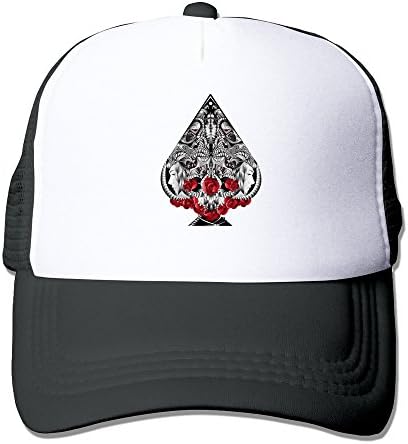 Ace Of Spades Art Mesh Back Baseball Hat Trucker Hats