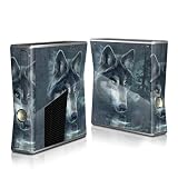 Wolf Reflection Design Protector Skin Decal Sticker for Xbox 360 S Game Console Full Body