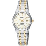 Pulsar Watches Pulsar Expansion Watches Date Calender Lumibrite Dial 100m Water Resistant Womens Watch