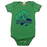IMAGE OF Yummy Broccoli on Infant Onesie, 6-12 mo, Grass Green