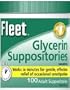 Fleet Glycerin Suppositories Laxative for Constipation, 100 Adult Suppositories