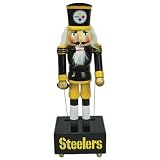 12" NFL Pittsburgh Steelers Wind Up Musical Christmas Nutcracker