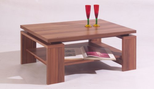 Couchtisch Wohnzimmertisch P730GE91 kernnussbaum rechteckig Couchtisch Wohnzimmertisch P730GE91 kernnussbaum rechteckig