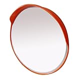 車庫や曲がり角に設置して死角をカバー　 80cm特大カーブミラー