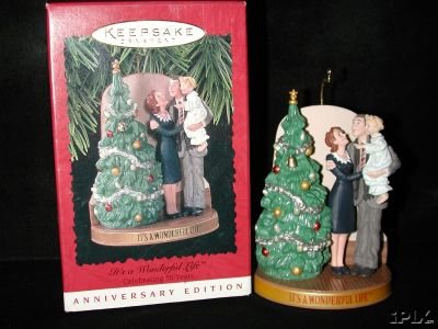 Hallmark It's a Wonderful Life Celebrating 50 Years Anniversary Edition Ornament
