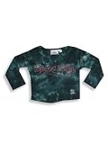 Wild Mango - Infant Baby Girls Long Sleeved Ribbed Top, Black