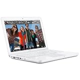 Apple MacBook MC207D/A 33,8 cm (13,3 Zoll) Notebook (Intel Core 2 Duo 2,26 GHz, 2GB RAM, 250GB HDD, NVIDIA GeForce 9400M, DVD, Mac OS)von "Apple"