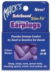 1 X Mack's Slim FitTM Ear Plugs, 5 Pair Box by MCKEON