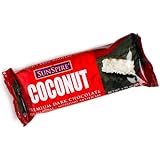 SunSpire Coconut Dark Chocolate Bar, 1.75 Ounce Bars (Pack of 12)
