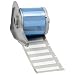 Brady M71-250-175-342 BMP71 PermaSleeve Wire Marker Sleeves, 0.439" Height, 1.765" Width, Polyolefin (B-342) White (Roll of 100)