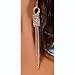 Real Rhinestone Earrings - Elegance 1 Champagne