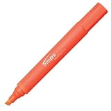 Desk Highlighter, Chisel Tip, 12/ST, Fluorescent Orange, Sold as 1 each