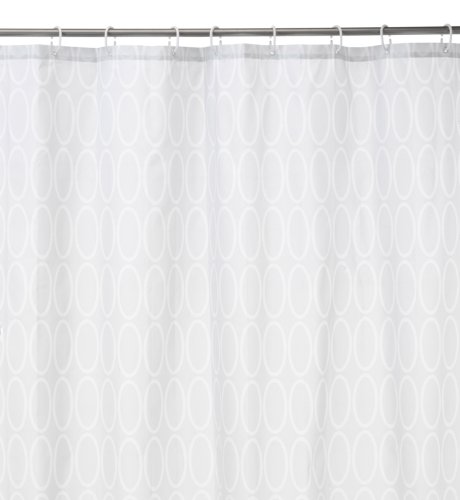 Aqua Circles Shower Curtain