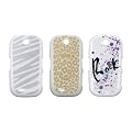 Samsung Wechselcover Corby S3650 (f�r R�ckseite, 3 St�ck) wei�