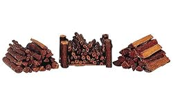 Lemax Village Collection Stacked Fire Wood 3-Piece Accessory Set #34955