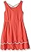As U Wish Girls' Big Solid Shift Dress with Self Belt
