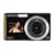 Samsung ST550 Digital Camera - Black/Gold (12MP, 5x Optical Zoom) 3.5 inch LCD