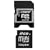 Kingston - Flash memory card ( SD adapter included ) - 2 GB - miniSD