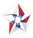 Go Fly A Kite Patriotic Star Kite