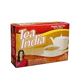 Tea India Masala Chai Tea, 72 Tagless Tea Bags, 5.8-Ounce Boxes (Pack of 6)