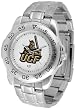 Central Florida Knights Suntime Mens Sports Watch w/ Steel Band - NCAA College Athletics