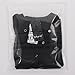 Moxeay V-Neck One Piece Bodysuit Long Sleeve Bodycon Rompers X-Large Black