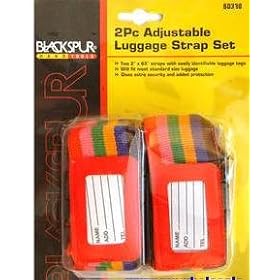 2 X Luggage Straps For Your HOLIDAY Suitcase Travel Airport