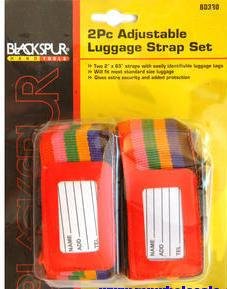 2 X Luggage Straps For Your HOLIDAY Suitcase Travel Airport