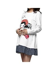 Round Neck Cotton/Denim General Print  Dress