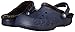 Crocs Unisex Baya Heathered Lined Clog ( Men's 11, Women's 13 Medium, Navy/Black)